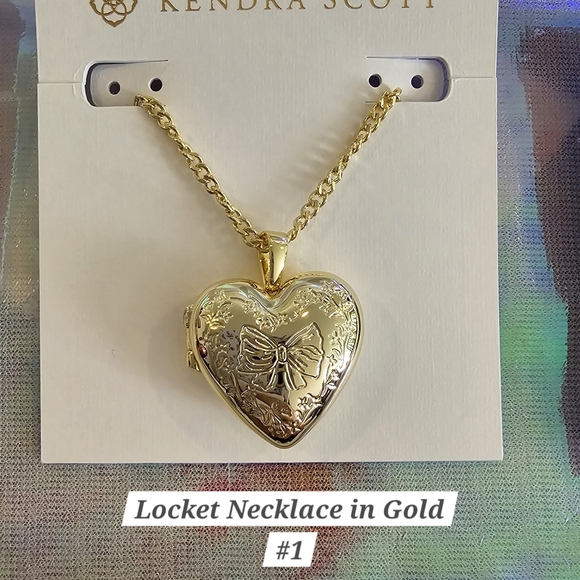Kendra Scott x LoveShackFancy Heart Locket - Picture 2 of 7